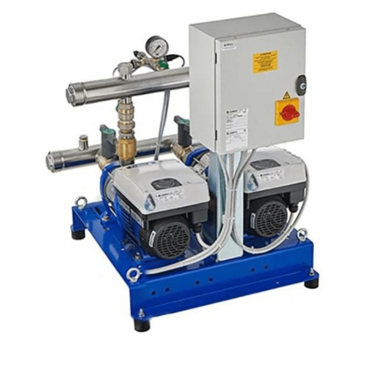 Lowara SMB20/1HME05S03/4/UK Twin Horizontal Pump Booster Set 415v