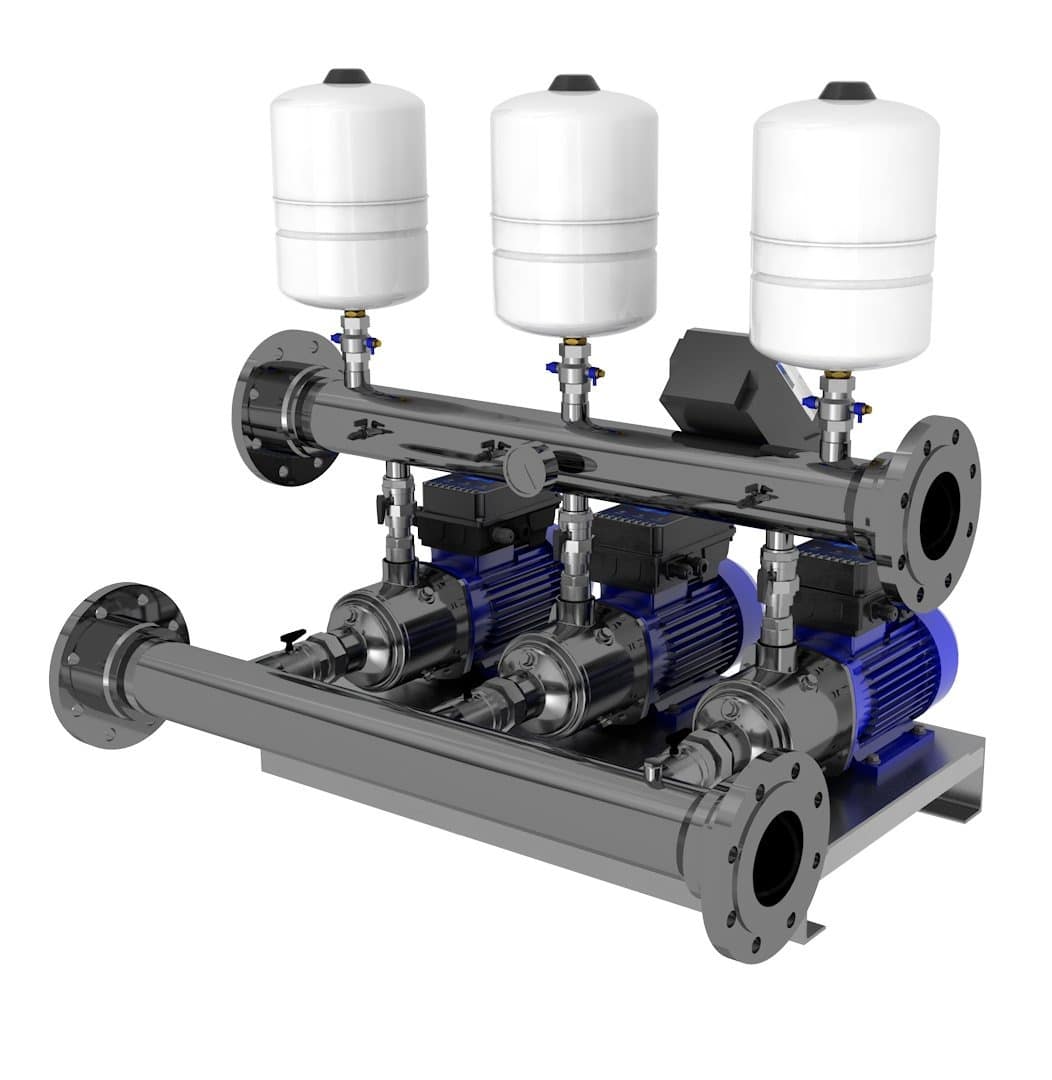 Triple Variable Speed Booster Set MX18-6 900L/Min @ 5.0 Bar - Image 1