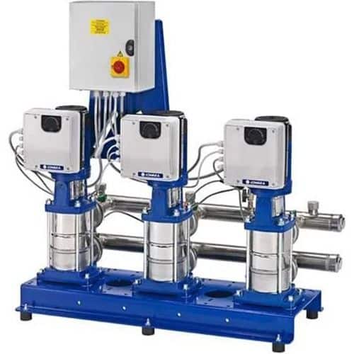 Lowara SMB30 1SVE05F003 Booster Set 240V NT Cloke Lowara SMB30 22SVE01 Triple Vertical Booster Set – Variable Speed (415V)
