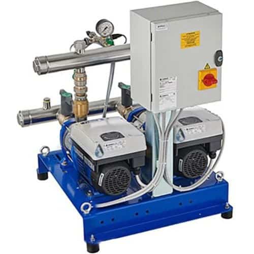 Lowara SMB201HME08S054UK Twin Horizontal Pump Booster Set 415v Lowara SMB20 Twin Horizontal Booster Set – Variable Speed (415V)